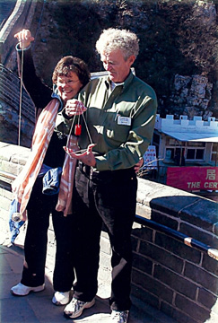 On The Great Wall of China